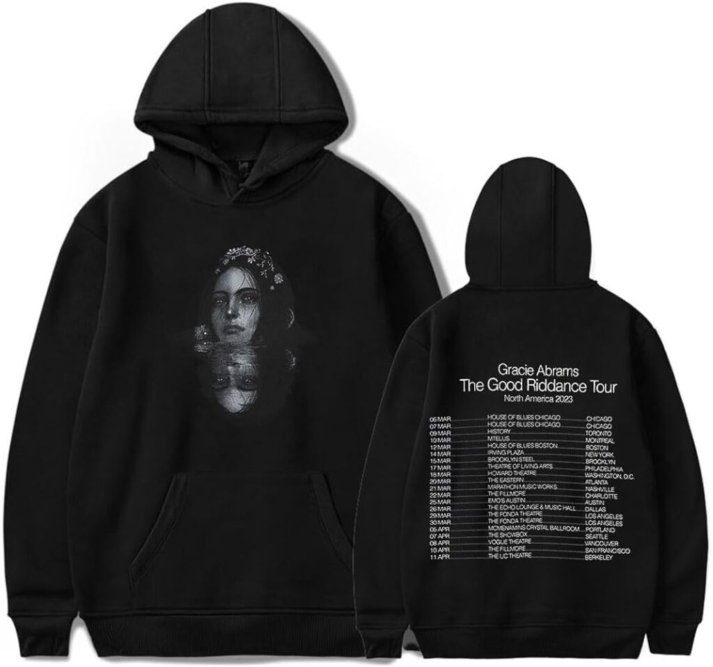 XJAYJZN Gracie Abrams Good Riddance Tour Merch Hoodie- Gracie Abrams Hoodies