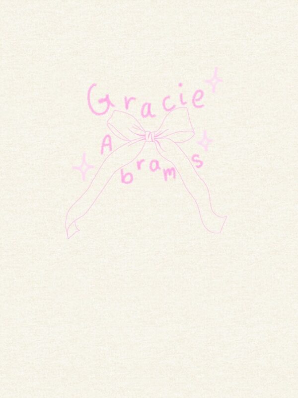 Gracie Abrams Bow Pullover Sweatshirt - Image 2