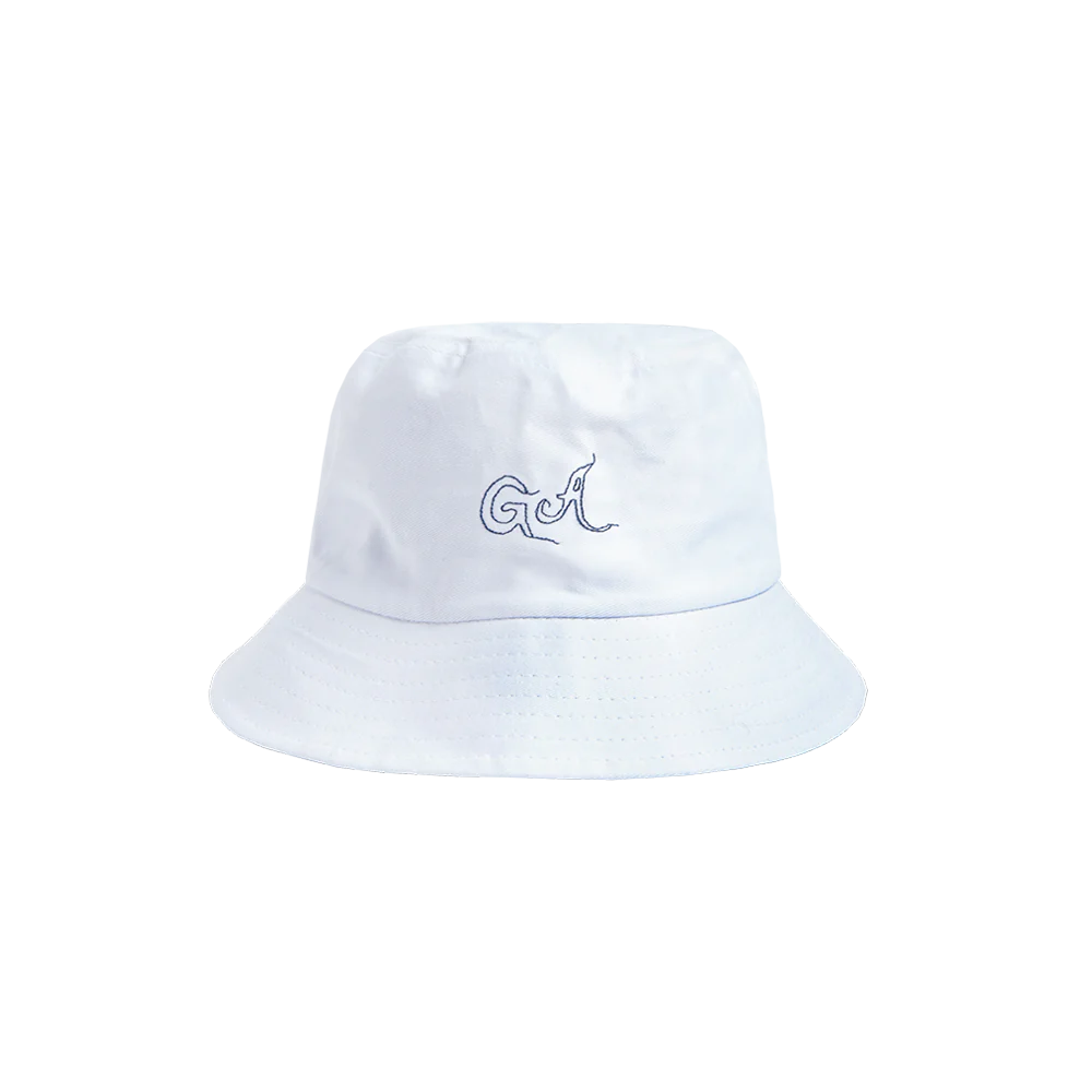 Initial stitch bucket hat